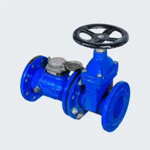 Accessoires fente - Robinet vanne avec compteur